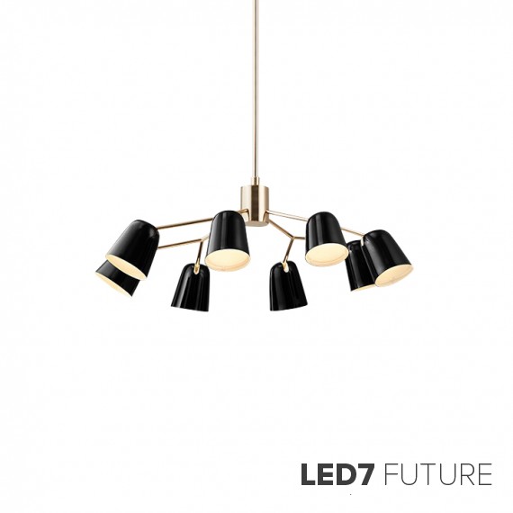 Loft Industry Modern - Norwa Chandelier